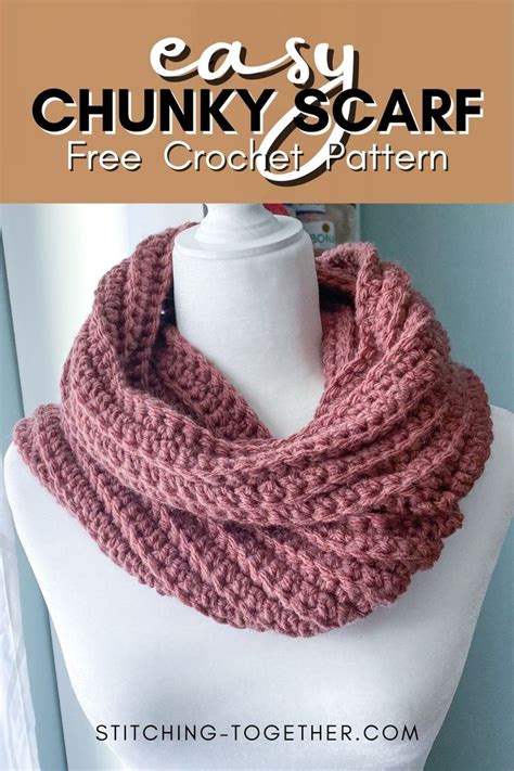 Chunky Crochet Scarf Pattern