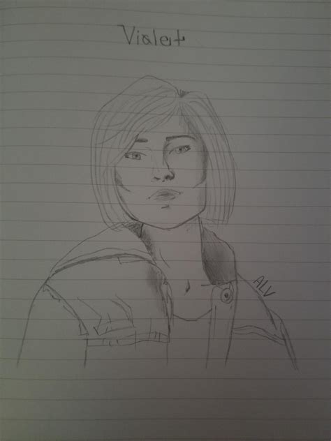 Violet fanart by me! : r/TheWalkingDeadGame