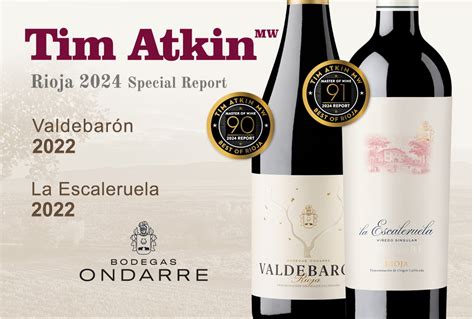 Tim Atkin Destaca La Calidad De Los Vinos De Ondarre Grupo Bodegas Olarra