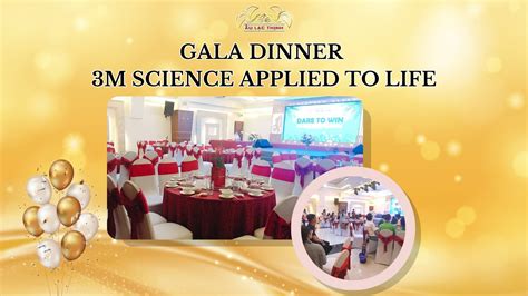 Gala Dinner 3m Science Applied To Life Trung TÂm HỘi NghỊ Âu LẠc ThỊnh