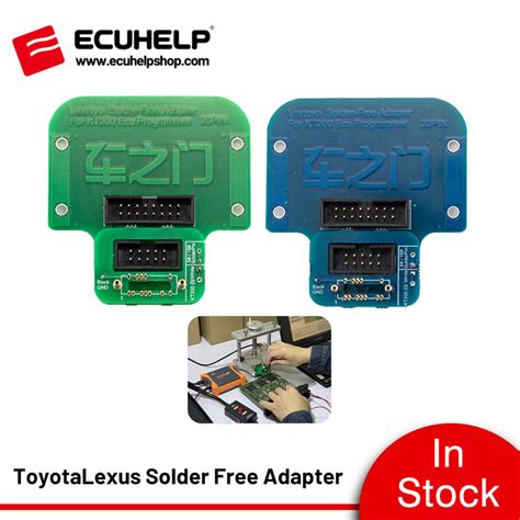 Lextoyo Toyota Lexus Denso BDM Solder Free Adapter For KT200 TagFlash