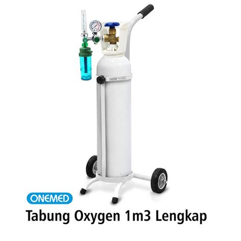 Jual Oksigen M Lengkap Tabung Oxygen Trolly Regulator Onemed Kota