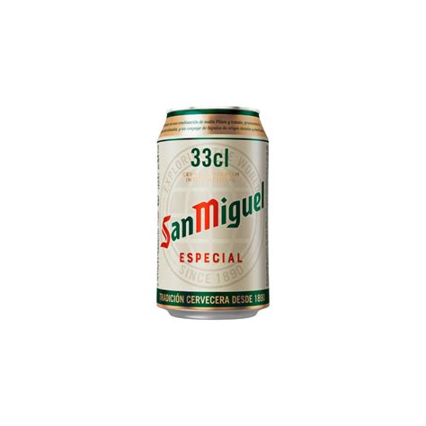 Cerveza San Miguel Especial Lager Lata Cl