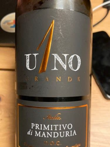 Uno Grande Primitivo Di Manduria Vivino Australia