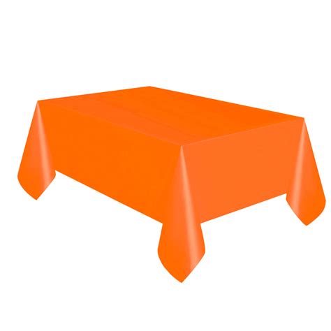 Mantel De Pl Stico Naranja Comprar Online My Karamelli