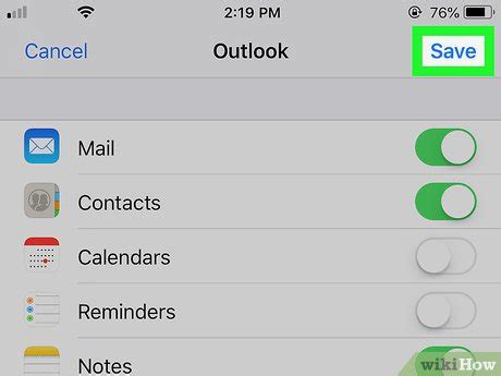 How To Sync Outlook Contacts With Iphone Steps With Pictures