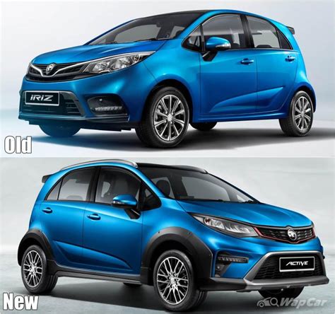 Old Vs New New Proton Iriz Facelift What S New Wapcar