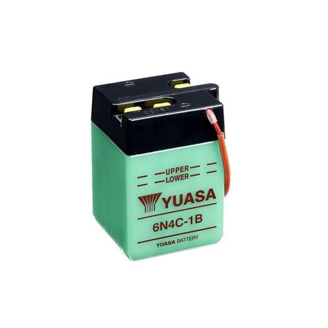 Batterie YUASA Conventionnelle Sans Pack Acide 6N4C 1B