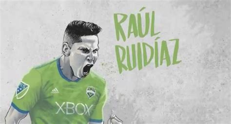 Ra L Ruid Az Fue Presentado En Seattle Sounders De La Mls Con El Himno