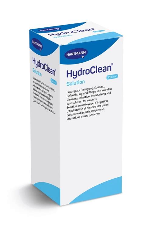 HYDROCLEAN SOLUTION roztwór do przemywania ran 350ml Dezynfekcja i