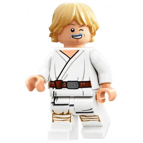 Lego Luke Skywalker Mit Blau Milk Beard Minifigur Brick Owl Lego