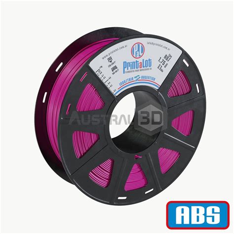 Austral 3D Rosario Filamento 3D Printalot 1 75mm 1kg ABS FUCSIA