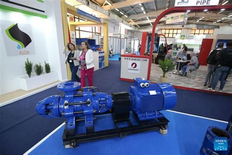 Siee Pollutec Held In Algiers Algeria Xinhua