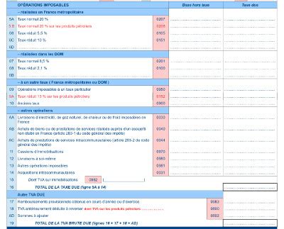 Remplir la déclaration de TVA CA12 Assistant juridique fr