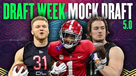 2022 Nfl Mock Draft 50 First Round Mock Draft Predictions Nfl Team