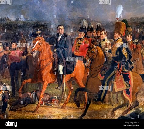 Battle Of Waterloo Painting 1815 Hi Res Stock Photography And Images