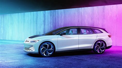 Volkswagen Id Space Vizzion Electric Car Concept Shows Off The Spacious