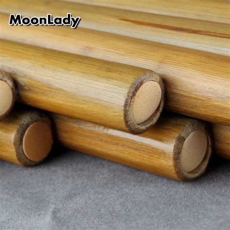 Pipes Pan Flute Double Pipes Bamboo Pan Pipe Traditional Woodwind