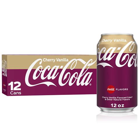 Coca Cola Coke Cherry Vanille 355 ml 12 Stück Amazon de