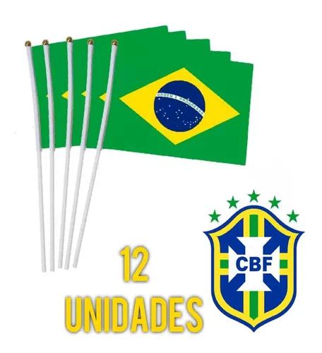 Bandeirinhas Bandeira Brasil Campeão Copa Do Mundo 2022 Hexa MercadoLivre