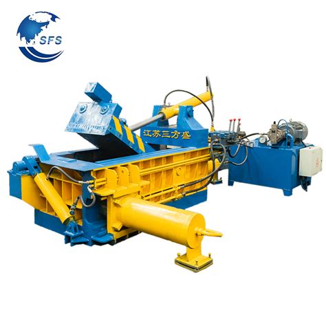 Y81 160 Horizontal Hydraulic Scrap Steel Iron Aluminum Baler Metal