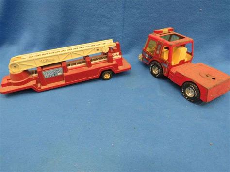 Nylint Fire Engine Front End And A Tonka Ladder Truck Rear End Aaa