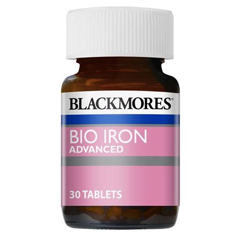 Buy Blackmores Bio Iron Advanced 30 Tablets Online At Chemist Warehouse®