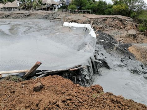 Fuertes Lluvias Hicieron Que El Volc N De Lodo De Arboletes Vertiera