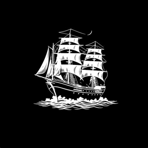 Premium Vector | Ship vector ship logo design pirate ship vector