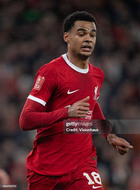 Cody Gakpo Of Liverpool In Action During The Emirates Fa Cup Fifth