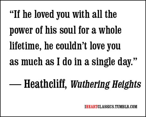 Heathcliff Quotes Love Quotesgram