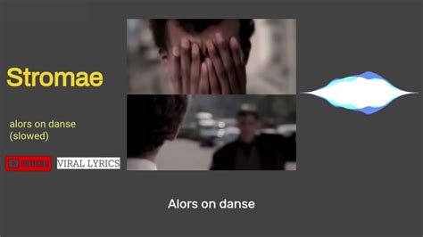 Alors On Danse Stromae Slowed Tiktok Version Viral Lyrics Youtube