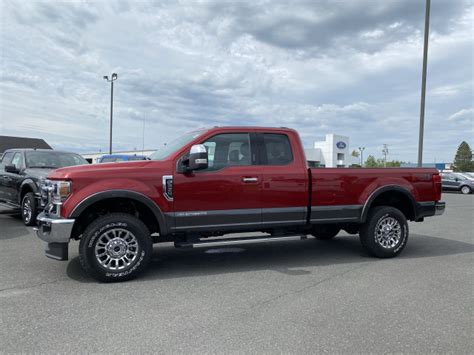 2020 Ford SuperDuty F 250 LARIAT Rapid Red 6 7L Power Stroke V8 Turbo