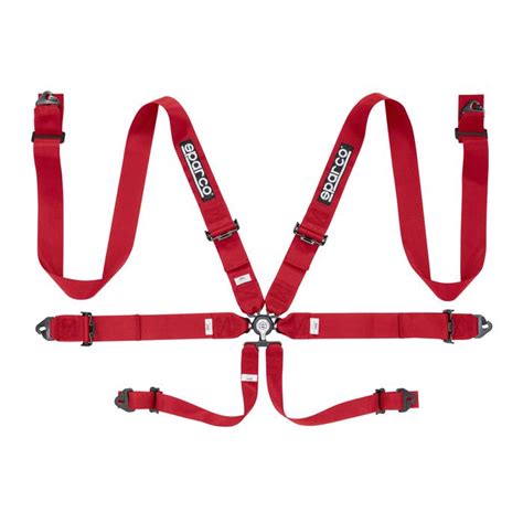 SPARCO FIA 6 POINT PULL UP HARNESS Track Rat Motorsport