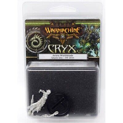 Privateer Press Warmachine Cryx Axiara Wraithblade Solo Pip