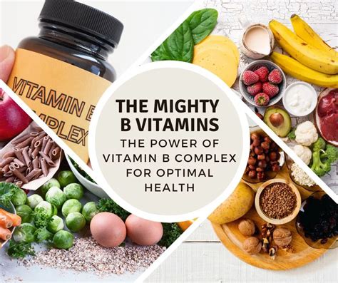 The Mighty B Vitamins Unleashing The Power Of Vitamin B Complex For