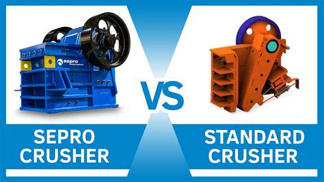 Sepro Jaw Crusher Vs Standard Jaw Crusher Youtube