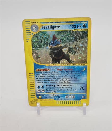 Feraligatr Holo Rare 12 Expedition Base Set e Köp på Tradera