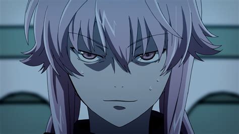 Gasai Yuno Mirai Nikki Anime Purple Eyes Hd Wallpaper