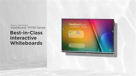 ViewSonic ViewBoard IFP7550 Interactive Flat Panel 75 LED Backlit LCD