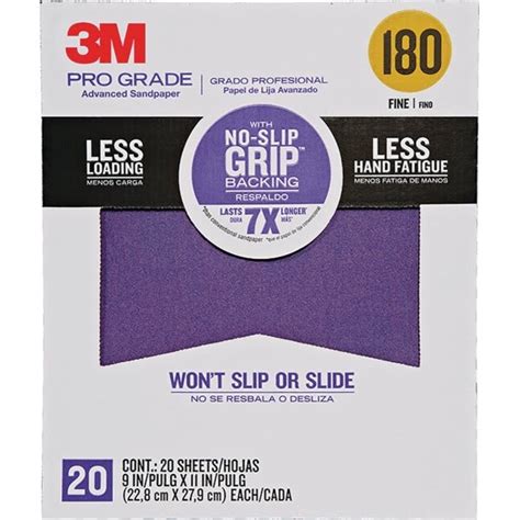 3m Pro Grade Precision 9 In X 11 In 80 Grit Coarse Sanding Sheets