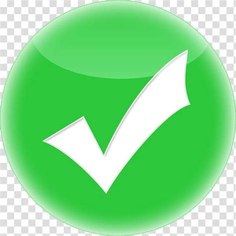 Green Check Mark Computer Icons Desktop Success Save Transparent