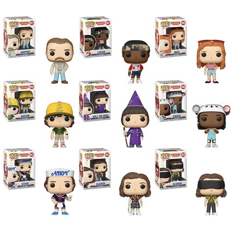 Funko POP Television Stranger Things S7 Vinyl Figures SET OF Lucas