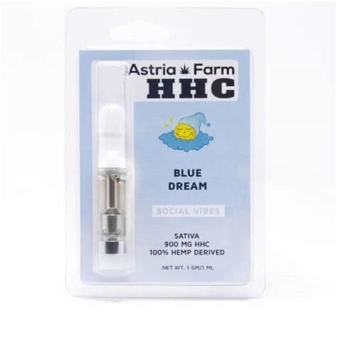 Hhc Vape Cartridge Blue Dream 900 Mg Astria Farm