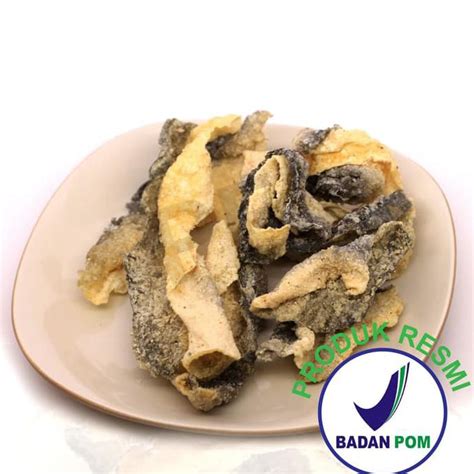 Jual KERUPUK KULIT IKAN CURAH IMPOR THAILAND FISH SKIN IMPORT 600