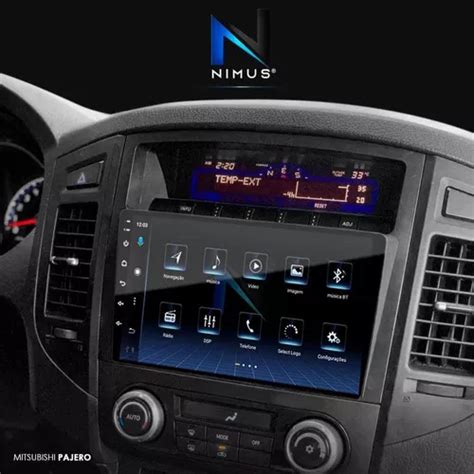 Multimídia Nimus Pajero 4 64gb Oled Carplay Tv cam Parcelamento