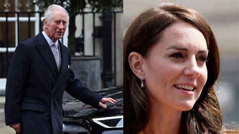 Britains King Charles And Kate Middleton Leaves Hospital After