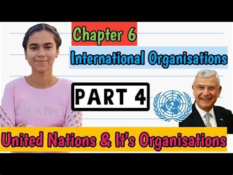 Ch United Nations And Organisations Part Class Political Science