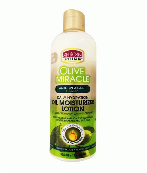 African Pride Olive Miracle Oil Moisturizer Lotion 355 Ml Spice Town