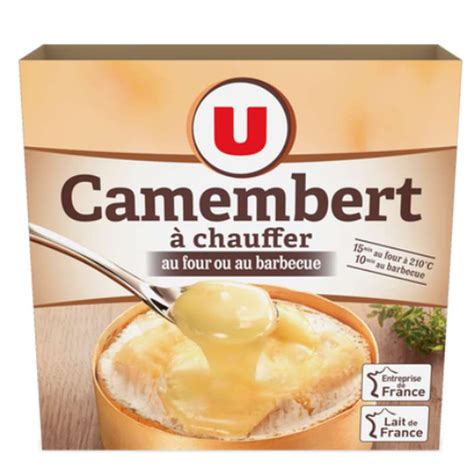 Camembert à chauffer pasteurisé U 250 g Bam courses Courses en